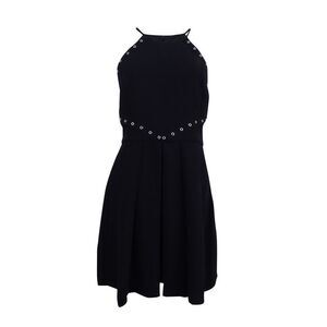 BCBGeneration Women's Embellished Fit & Flare Dress - Black